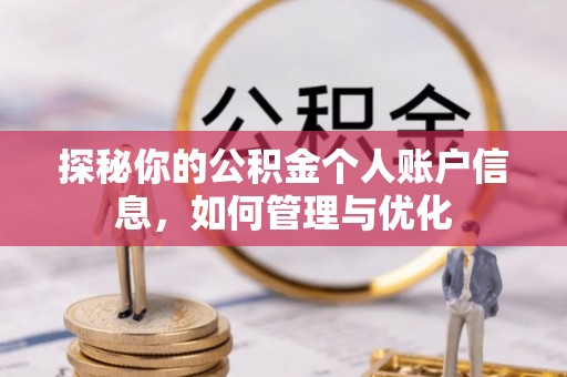 白河探秘你的公积金个人账户信息，如何管理与优化
