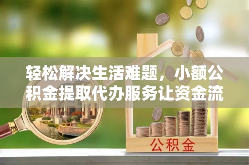 白河轻松解决生活难题，小额公积金提取代办服务让资金流动更便捷